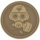 Hazard 4 Gas Mask Patch, Coyote, PAT-GAS-CYT