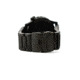 Hazard 4 Heavy Water Diver, 50mm Titanium Watch Bracelet with Tritium, Black Dial, White Texts, Blue/Red Tritium, HWD-TIPV-B-KW-GGYG