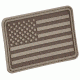 Hazard 4 Left Arm USA Flag Patch, Coyote, PAT-USA-L-CYT