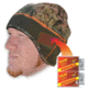 Heat Factory Heated Contour Beanie Men's, Mossy Oak, One Size 596-MOB