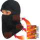 Heat Factory Heated Helmet Fleece Balaclava, Black, One Size 1787-BK