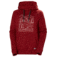 Helly Hansen F2F Cotton Hoodie - Womens, Oxblood, Large, 62936215-L