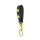 HEROs PRIDE AirTek Metal Clip Standard Key Holder, Brass Hardware, Basket Weave, Black, 1487WA