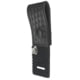 HERO'S PRIDE Leather Mic Holder, Basketweave, Black, 1516WB-01