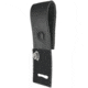 HERO'S PRIDE Leather Mic Holder, Plain, Black, 1516PB-01
