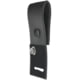 HERO'S PRIDE Leather Mic Holder, Plain, Black, 1516PB-01