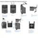 HEROS PRIDE Edge Universal Duty Radio Holder
