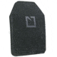 Hesco 600 Series 3611C, NIJ 0101.06 Certified Standalone Level III Plate, Special Threat Tested, Multi-Curve, SAPI Cut, Polyurea Coated, 8.75in X 11.75in, 3.7 lbs., Black, Small, 3611C-SA-MC-S