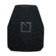 Hesco 800 Series 4800 Level IV Stand Alone Armor Plate, Small SAPI Cut, Black, 4800-SA-MC-S