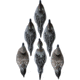 Higdon Outdoors Pintail Foam Filled Floaters Decoy, 6 Pack, Smaller than Lifesize, 19521