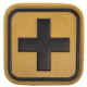 High Speed Gear HSGI Medical Patch Medical Cross, Coyote Brown, 90MX00CB