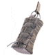 High Speed Gear HSGI Radio Pop-Up Taco MOLLE Pouch, Wolf Gray, 11RD00WG