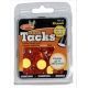 HME Products Plastic Reflective Tack, Orange, Pack of 50, HME-PRT-50