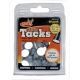 HME Products Plastic Reflective Tack, White, Pack of 50, HME-PRT-50-W