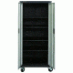 Homak 2 Door Tall Mobile Cabinet w/ 4 Shelves GS00765021