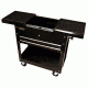 Homak 27in Professional Tool Cart w/ 2 Drawers - Black BK06022704
