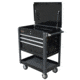 Homak 35in Professional 4  Drawer Service Cart  - Black BK06032000