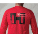 Hornady Red Weathered Long Sleeve Shirt, Red, 2XL 9969XXL
