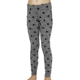 Hot Chillys Youth Heather Legging - Girls, Black Heather, Extra Small, HC9608-909-XS