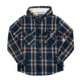HOWITZER Allegiance Hooded Flannel - Mens, Navy, Small, 371WV100-NV-S
