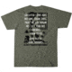 HOWITZER God Bless Our Troops S/S Tee - Mens, Olive Heather, Extra Large, CV7126-OVHE-XL