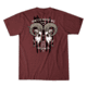 HOWITZER Lethal S/S Tee - Mens, Burgundy Heather, 2XL, CV6028-BUHE-2X