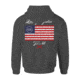 HOWITZER Liberty And Justic Hood - Mens, Charcoal Heather, 2XL, CV6657-CHHE-2X