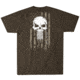 HOWITZER Skull Freedom Flag S/S Tee - Mens, Brindle, Medium, CV4574-BRIN-M