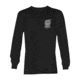 HOWITZER Support L/S Tee - Mens, Black, 2XL, CV7064-BK-2X