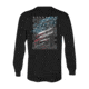 HOWITZER Support L/S Tee - Mens, Black, Small, CV7064-BK-S