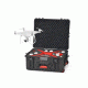 HPRC DJI Phantom 4 Case with Pre-Cut Foam Interior and Wheels, Case Only, Black PHA4-2700W-01