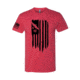 HRT Tactical Gear Flag T-Shirt - Mens, Red, Small, HRT-SHIRT3-SM-RD