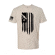 HRT Tactical Gear Flag T-Shirt - Mens, Sand, Small, HRT-SHIRT3-SM-SD