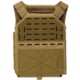 HRT Tactical Gear XVC Plate Carrier, Plate Bag Only, Coyote Brown, 10x12, HRT-XVCPCS-LE-CB
