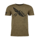 HRT Tactical Gear Logo T-Shirt - Mens, Green, Small, HRT-SHIRT1-SM-RG