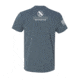 HRT Tactical Gear Round Logo T-Shirt - Mens, Blue, Small, HRT-SHIRT2-SM-BL