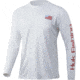 HUK Performance Fishing And Bars Pursuit L/S Shirt - Mens, White, S, H1200426-100-S