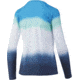 HUK Performance Fishing Flare Fade Pursuit Shirt - Womens, Malibu Blue, M, H6120093-438-M