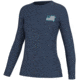 HUK Performance Fishing And Bars Pursuit Long-Sleeve Shirt - Womens, Sargasso Sea, Extra Large, H6120100-409-XL