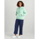 HUK Performance Fishing Bayside 1/2 Zip Hoodie - Womens, Seafoam Mist, Large, H6130030-366-L