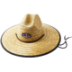 HUK Performance Fishing Camo Patch Straw Hat - Mens, Americana, 1, H3000239-695-1