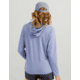 HUK Performance Fishing Coldfront Pullover Hoodie - Womens, Lghtng Sky Hthr, Large, H6130023-463-L