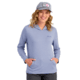 HUK Performance Fishing Coldfront Pullover Hoodie - Womens, Lghtng Sky Hthr, Large, H6130023-463-L