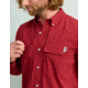 HUK Performance Fishing Creekbed Long Sleeve Shirt - Mens, Scarlet Blaze, 3XL, H1500184-621-XXXL