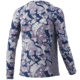 HUK Performance Fishing Current Camo Pursuit Long Sleeve Crew Neck Shirt - Youth, Ocean Tally Cam, Youth Large, H7120037-975-YL
