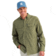 HUK Performance Fishing Hawser Heather Flannel - Mens, Heather Moss, 2XL, H1500208-318-XXL