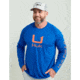 HUK Performance Fishing Huk Icon Crew Long Sleeve Shirt Fresh Salmon XL E13EC917, ATH1200573460S