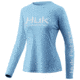 HUK Performance Fishing Icon X Long Sleeve Top - Womens, Ice Blue, Extra Small, H6120018-450-XS