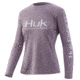 HUK Performance Fishing Icon X Long Sleeve Top - Womens, Sea Fog, Small, H6120018-512-S