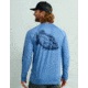 HUK Performance Fishing KC Icon Graphic Long Shirt - Mens, Quiet Harbor, Large, H1200629-445-L